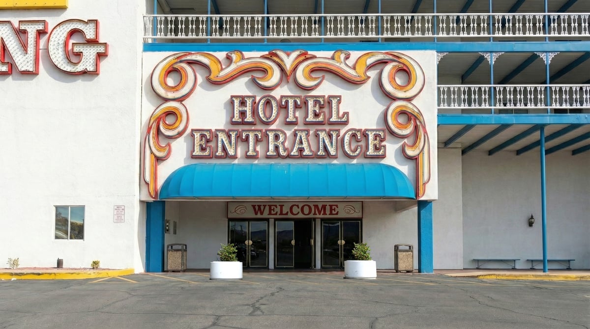Nevada Landing registration entrance